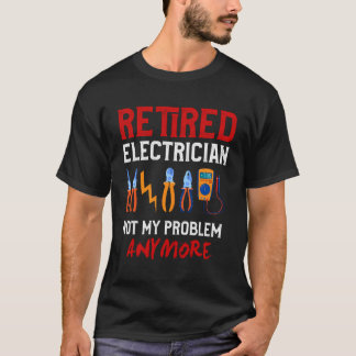 Elektricien Pensioengeschenk Shirt Grappig Gepensi