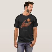 Elektricien shirt met hoogspanningshandsen (Voorkant volledig)