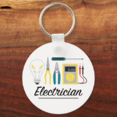 elektricien sleutelhanger (Voorkant)