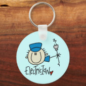 Elektricien Sleutelhanger (Voorkant)