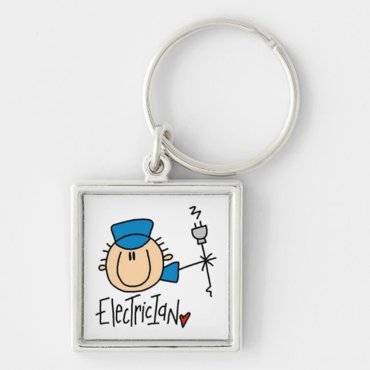 Elektricien Sleutelhanger (Voorkant)