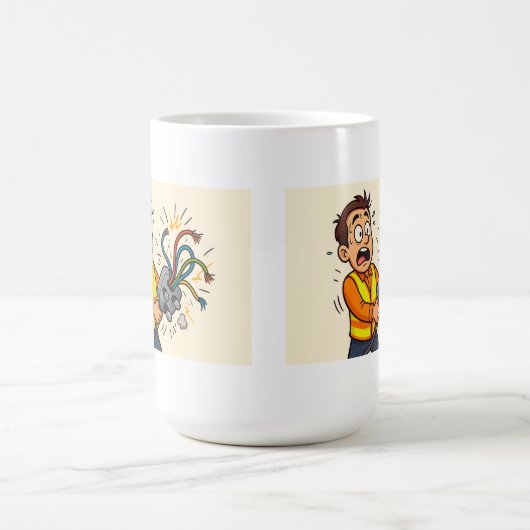 Elektricien thee / koffie mok (Center)