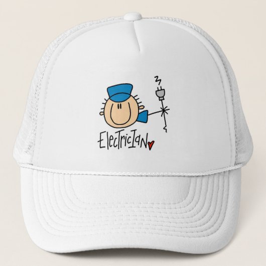 Elektricien Trucker Pet (Voorkant)