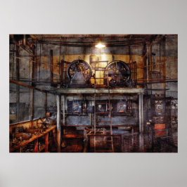 Elektricien - Turbine Station Poster