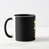 Elektricien vader grappig cadeau mok (Links)