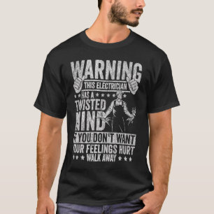 Elektricien Vader Kleding Elektrische Lineman voor T-shirt