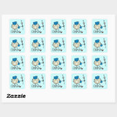 Elektricien Vierkante Sticker (Vel)