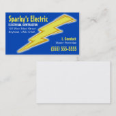 Elektricien visitekaartje (Voorkant / Achterkant)