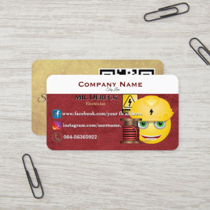 Elektricien visitekaartje