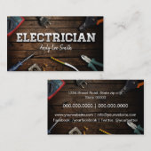 elektricien visitekaartje (Voorkant / Achterkant)