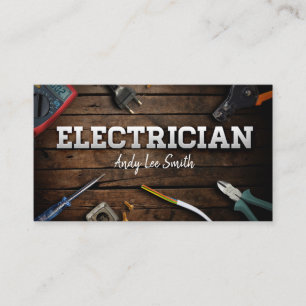 elektricien visitekaartje