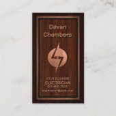 elektricien visitekaartje (Voorkant)