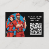 elektricien visitekaartje (Achterkant)