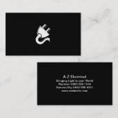 elektricien visitekaartje (Voorkant / Achterkant)