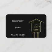 elektricien visitekaartje (Voorkant)