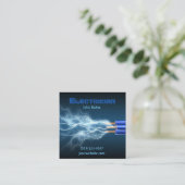 Elektricien Voltage Handyman Visitekaartje (Staand voorkant)