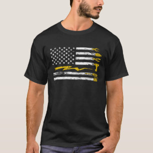 Elektricien VS Vlag Voltage Lineman Circuit Kabel T-shirt
