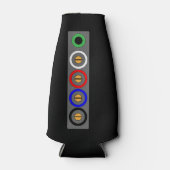 Elektriciens Bierfles Gezellig Flesjeskoeler (Voorkant)