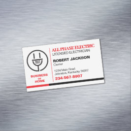 Elektriciensdienst Magnetisch Visitekaartje