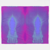 Elektriciteit 2 fleece deken (Voorkant (Horizontaal))