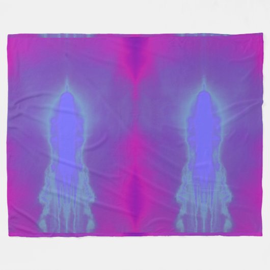 Elektriciteit 2 fleece deken (Voorkant (Horizontaal))