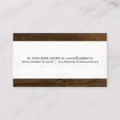 Elektriciteit Home Logo-pictogram Visitekaartje (Achterkant)