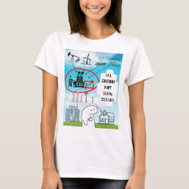 ELEKTRICITEIT IS VUILE T-SHIRT