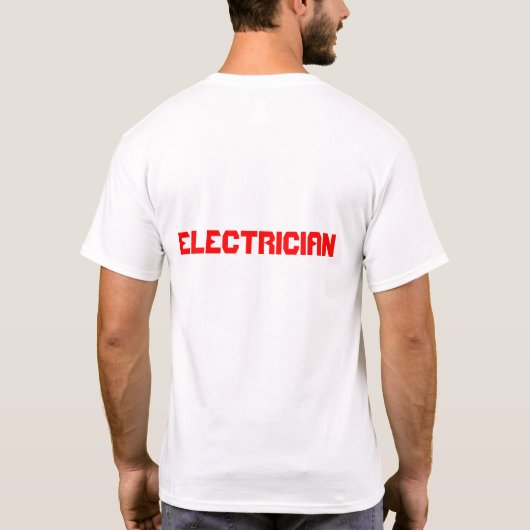 ELEKTRICITEIT T-SHIRT (Achterkant)