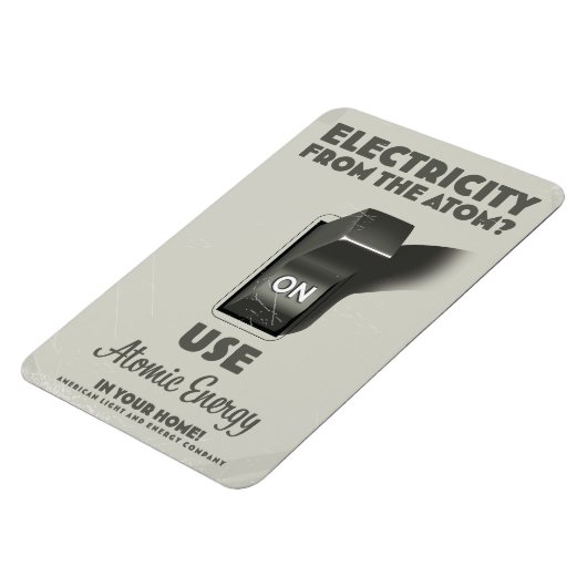 Elektriciteit uit het Atom Magneet (Linkerzijde)