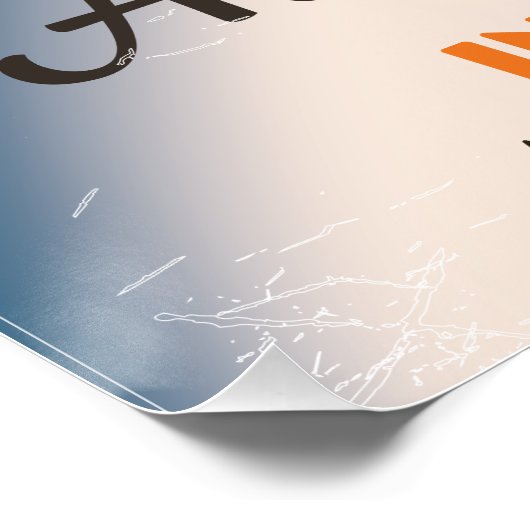 Elektriciteit uit het Atom? Perfect Poster (Hoek)