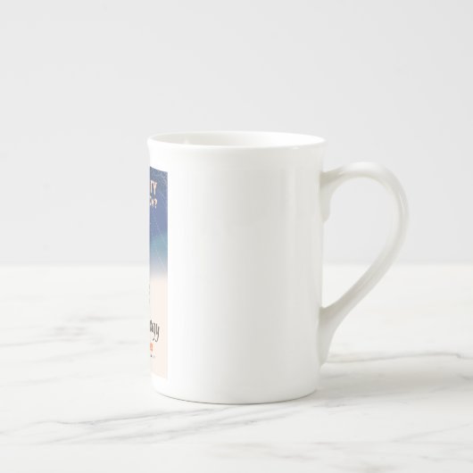 Elektriciteit uit het Atom? Porselein Kop (Rechts)