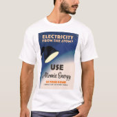 Elektriciteit uit het Atoom? T-shirt (Voorkant)