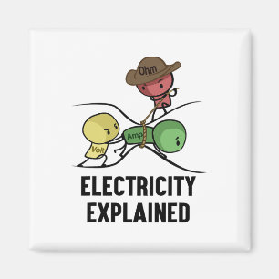 Elektriciteit Uitgelegd Natuurkunde Nerd Cadeau I  Magneet