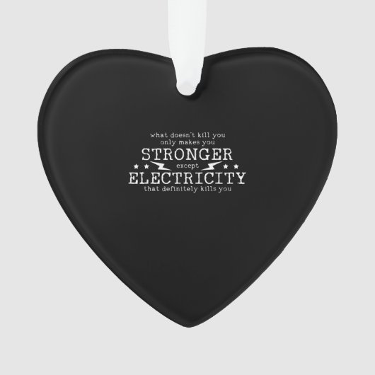 Elektriciteit van de Elektrische Technisch Ornament (voorkant)