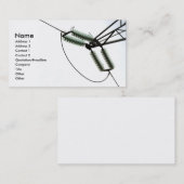 Elektriciteit Visitekaartje (Voorkant / Achterkant)