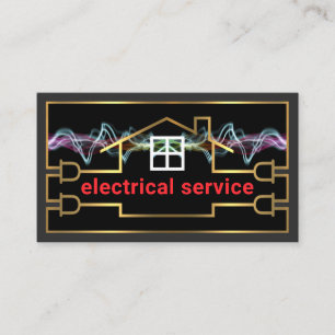 Elektriciteit Voedt Gold Home Wiring Lijst Visitekaartje