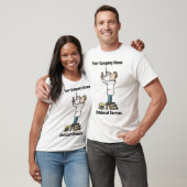 Elektriciteitsbedrijf Lichtmonteur T-shirt (Unisex)