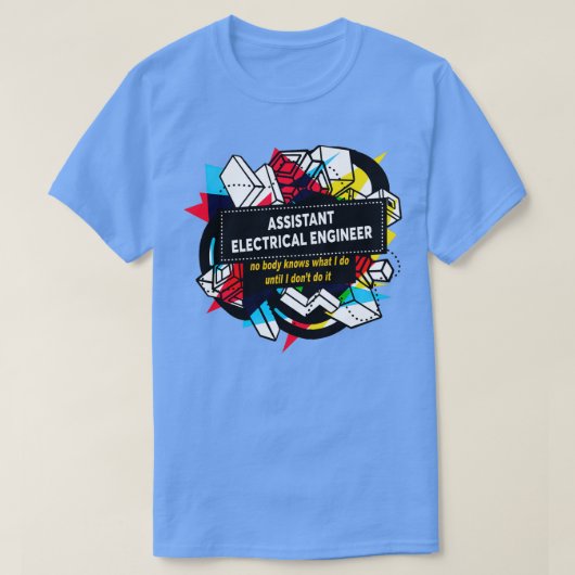 ELEKTRICITEITSENGINEER 3 T-SHIRT (Design voorkant)