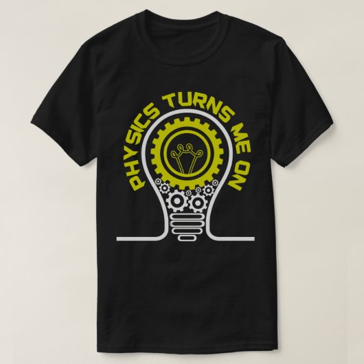 Elektriciteitsgeek Gift Funny Physics T-shirt (Design voorkant)