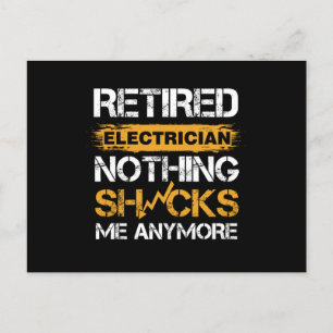 Elektriciteitsleverancier in ruste El El Briefkaart