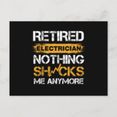 Elektriciteitsleverancier in ruste El El Briefkaart (Voorkant)