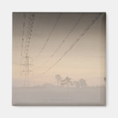 Elektriciteitsmasten en -kabels magneet (Voorkant)