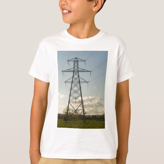elektriciteitspylon t-shirt (Voorkant)