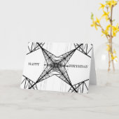 elektriciteitspylon Wenskaart Kaart (Gele Bloem)