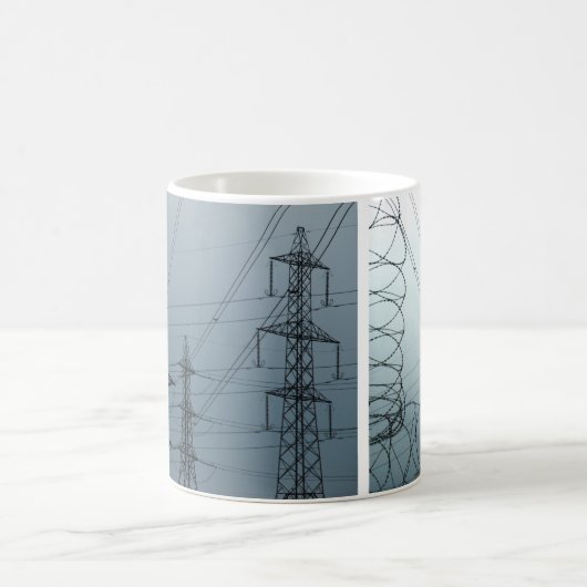 Elektriciteitspylons Koffiemok (Center)