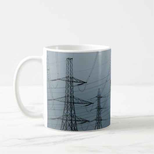 Elektriciteitspylons Koffiemok (Links)