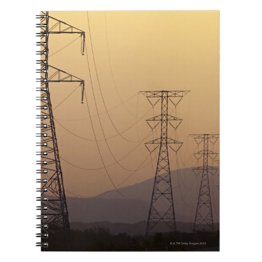 Elektriciteitspylons Notitieboek (Voorkant)
