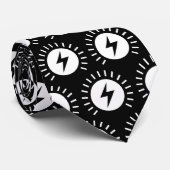Elektriciteitsspanning ontwerp aangepaste stropdas (Opgerold)