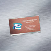 Elektriciteitstekker | Elektrisch Magnetisch Visitekaartje (Voorbeeld)