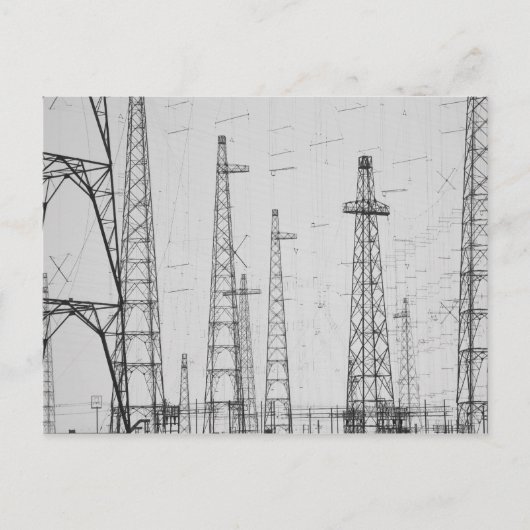 Elektriciteitstorens, Howick, Northumberland Briefkaart (Voorkant)